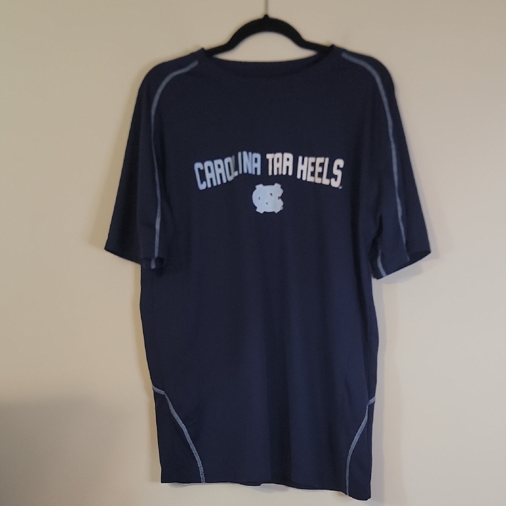 Carolina Tar Heels Men's Navy Blue Tee